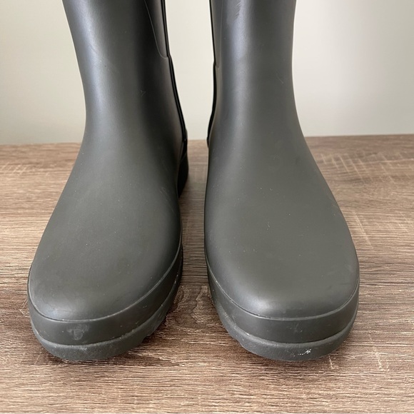 Hunter Original Refined Matte Rain Boot Size 9M Dark Slate Gray - Picture 5 of 11